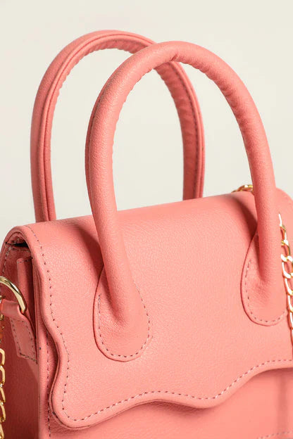 Blush Charm Handbag Bright Pink 028