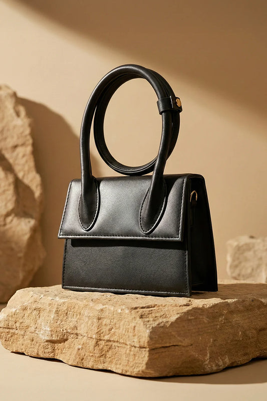 Noir Élan Handbag