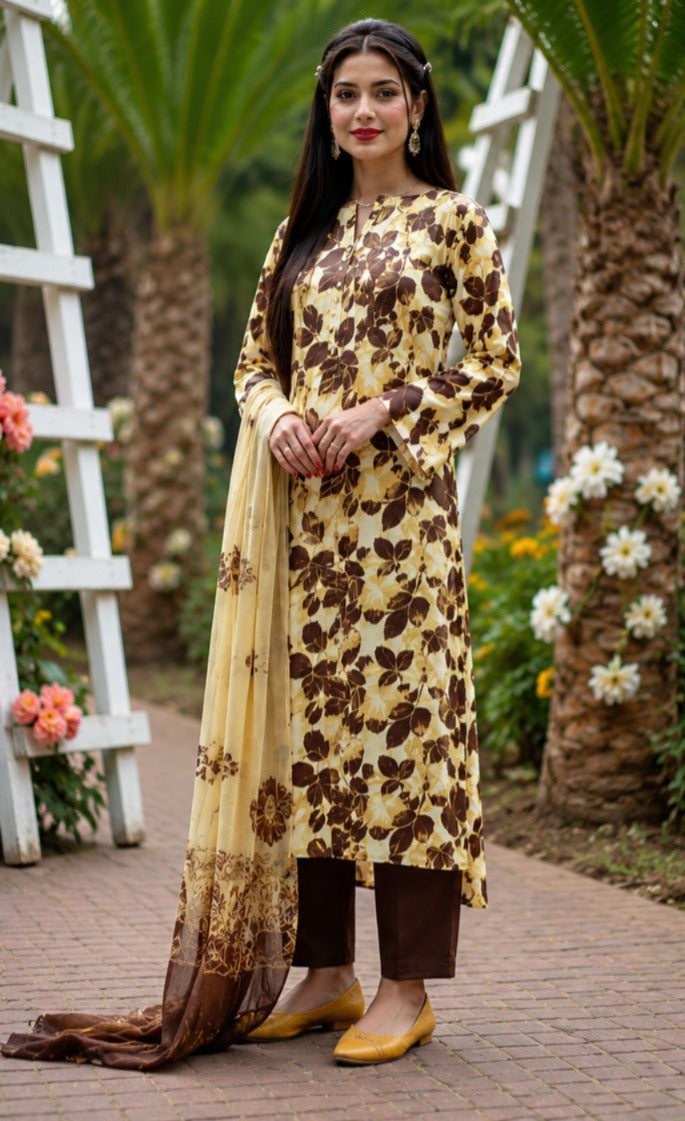 Golden Bloom Lawn Set