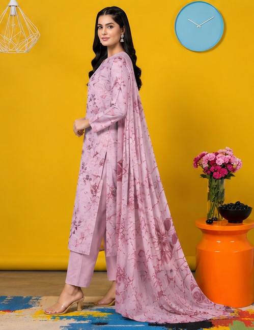 Mauve Serenity Lawn Set