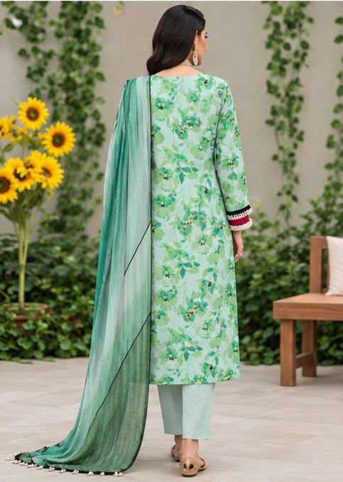 Mint Garden Lawn Suit
