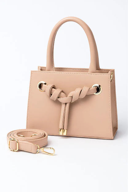 Knot Handbag  Tea Pink 024