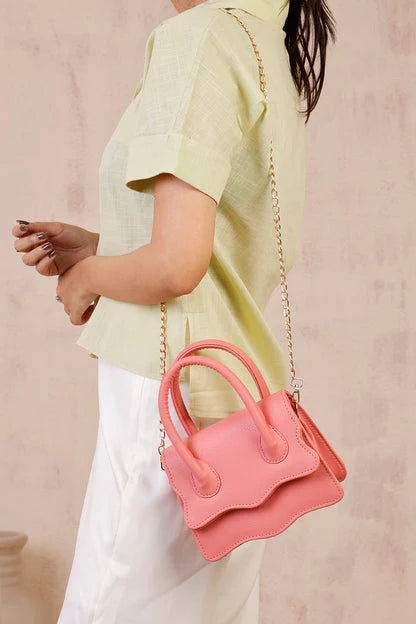 Blush Charm Handbag  Bright Pink 028