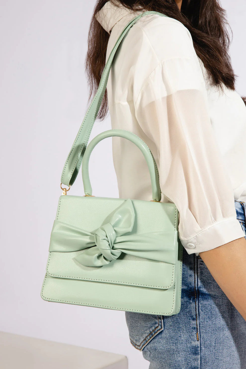 Grace Ribbon Handbag
