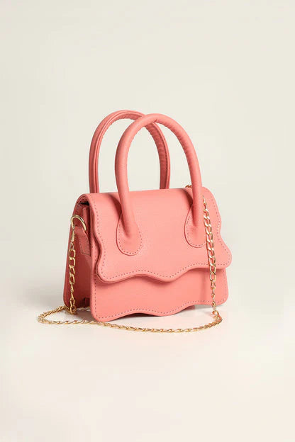 Blush Charm Handbag  Bright Pink 028