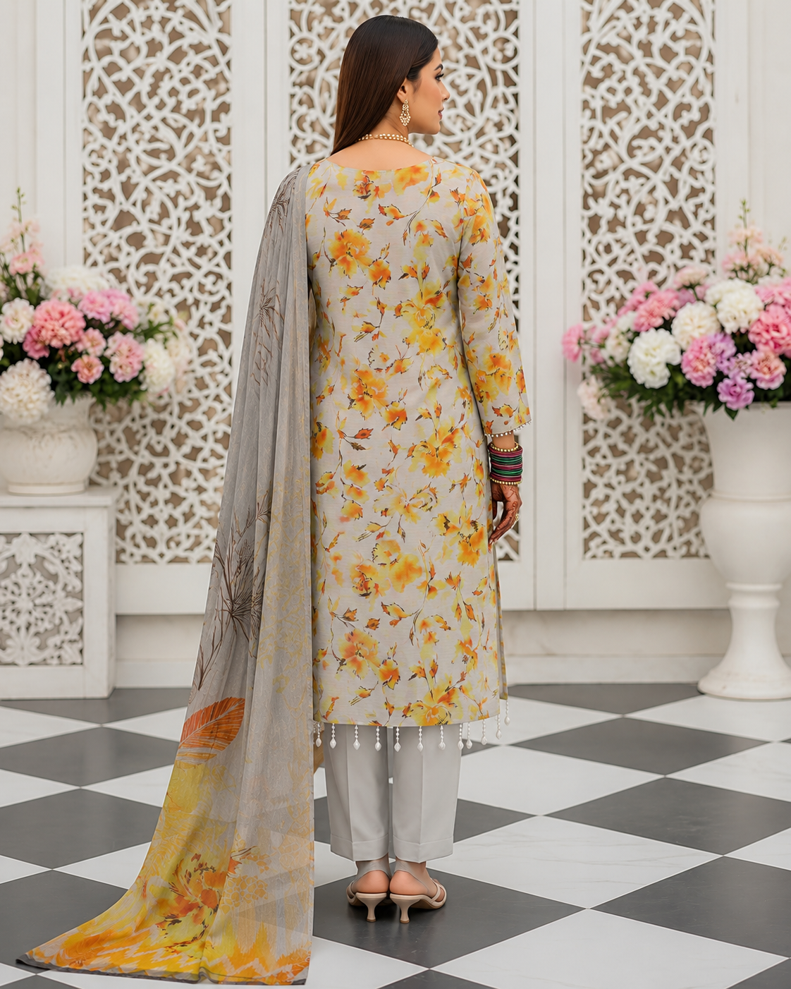 Golden Meadow Lawn Suit
