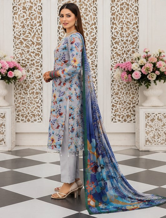 Slate Wildflower Lawn Suit