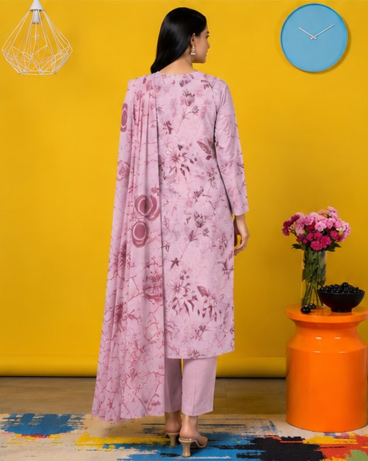 Mauve Serenity Lawn Set