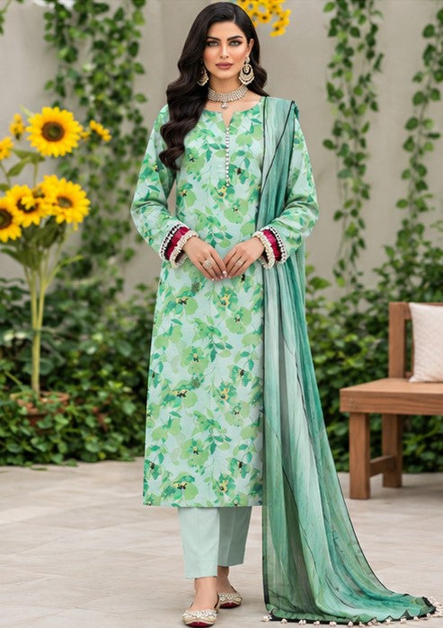 Mint Garden Lawn Suit