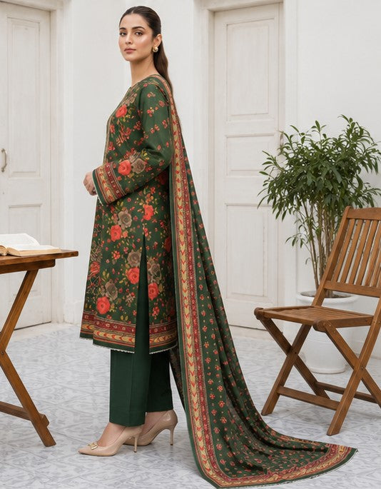 Emerald Rosewood Lawn Suit